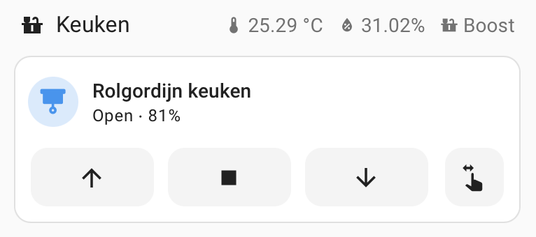 Eind resultaat met Boost kop